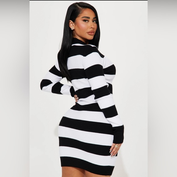 Black & White dress - Picture 3 of 4